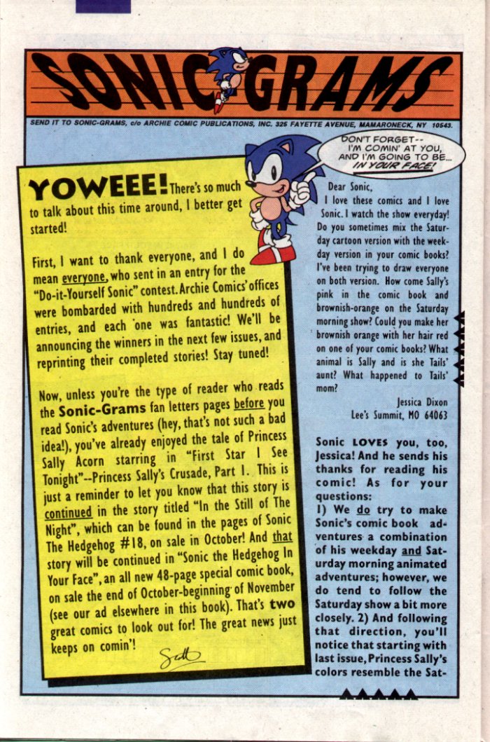 Read online Sonic The Hedgehog comic -  Issue #17 - 24