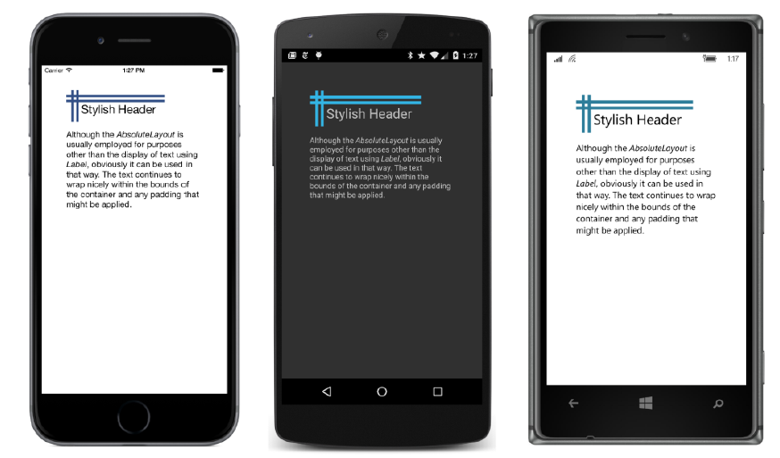 邊緣技術宅羅根 Xamarin.Forms 教學系列文（十四.壹）Absolute layout & Attached bindable