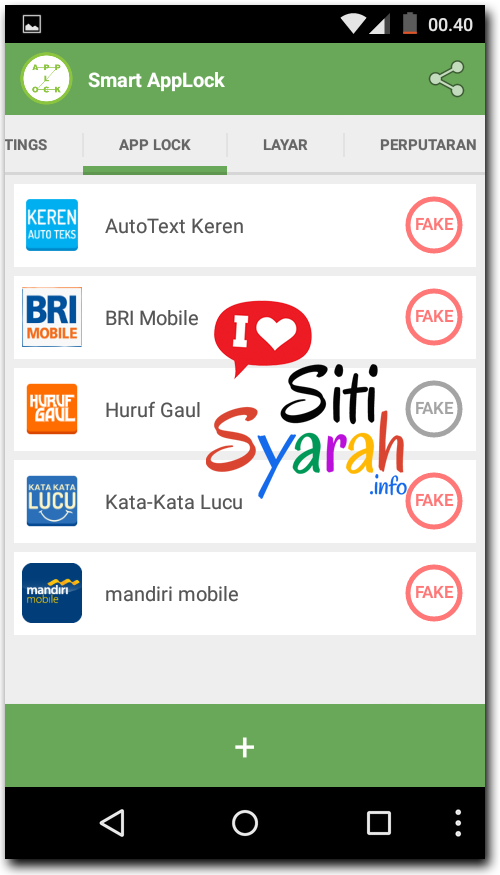 cara kunci aplikasi internet banking android