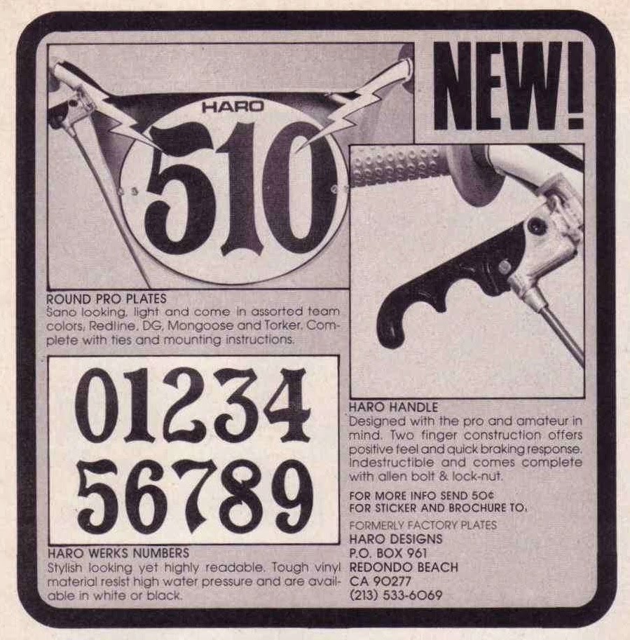 Haro Handle Brake Levers