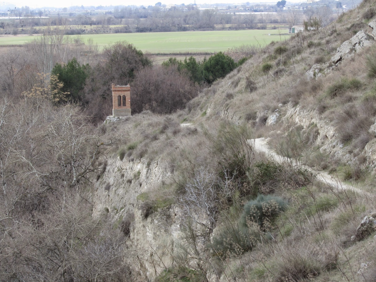 De campo por el Parque regional del sureste madrileño La presa del rey