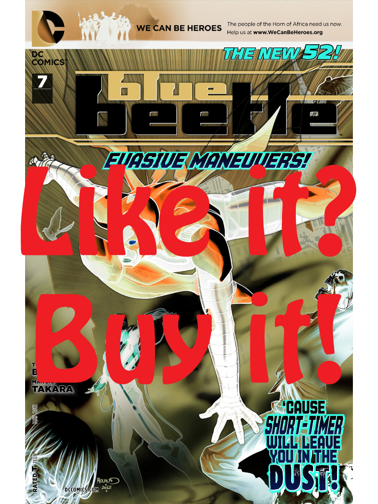Read online Blue Beetle (2011) comic -  Issue #7 - 22