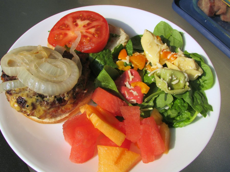 Cooking With Carlee American Lava Burger Surprises A Guest Post by MiMi
