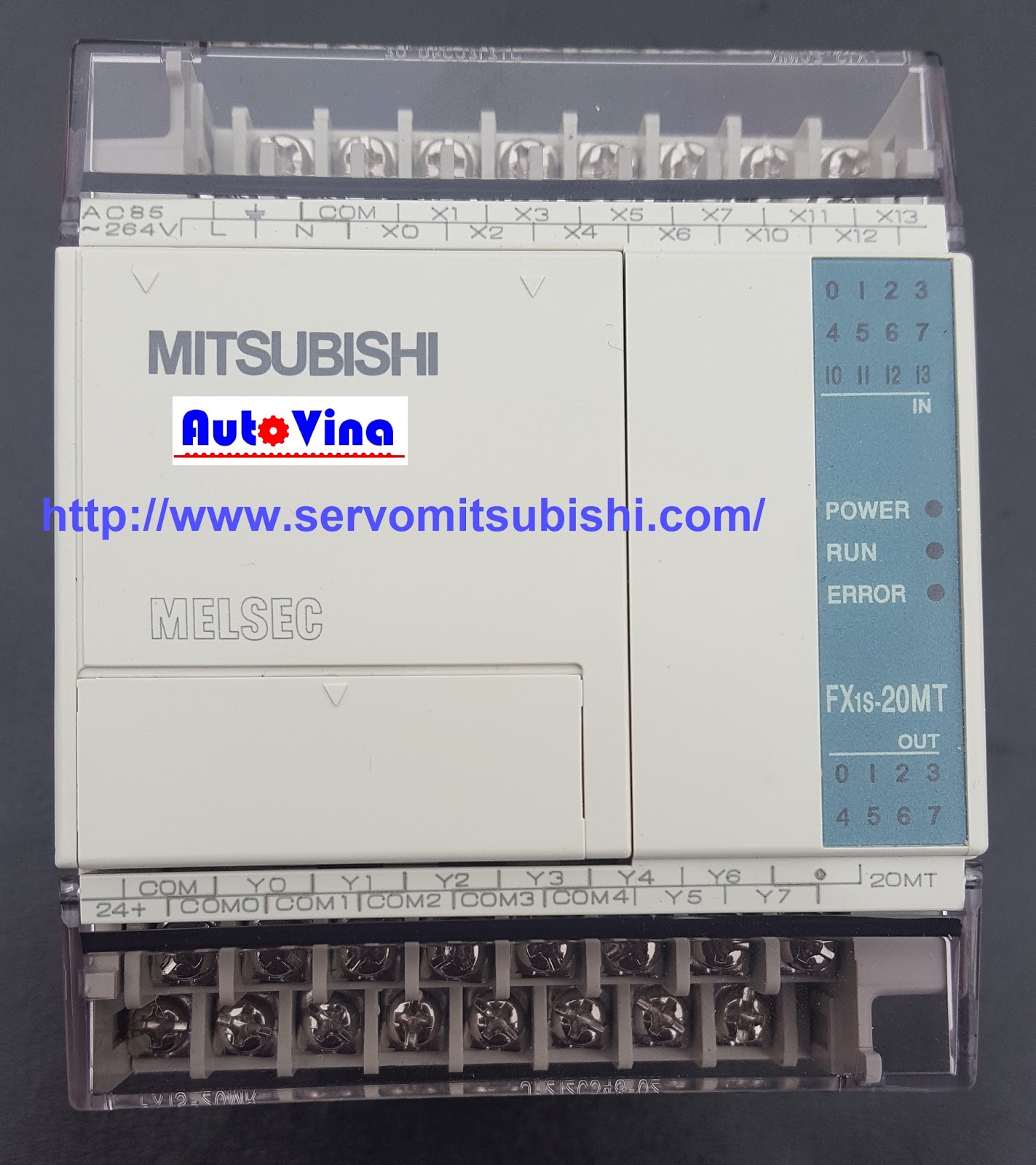 PLC Mitsubishi Fx1S-20MT-001 Đại lý bán PLC Mitsubishi Fx1S-20MT-001