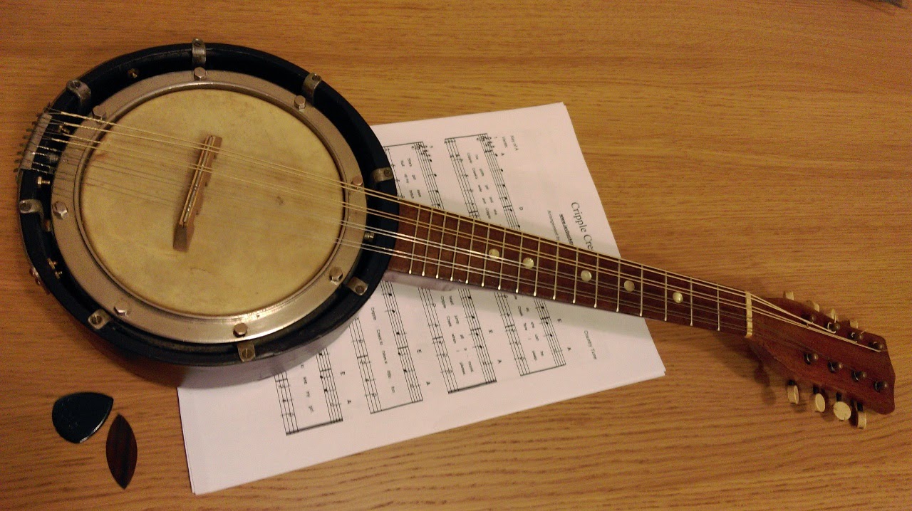 Zither Mandolin Banjo Restoration