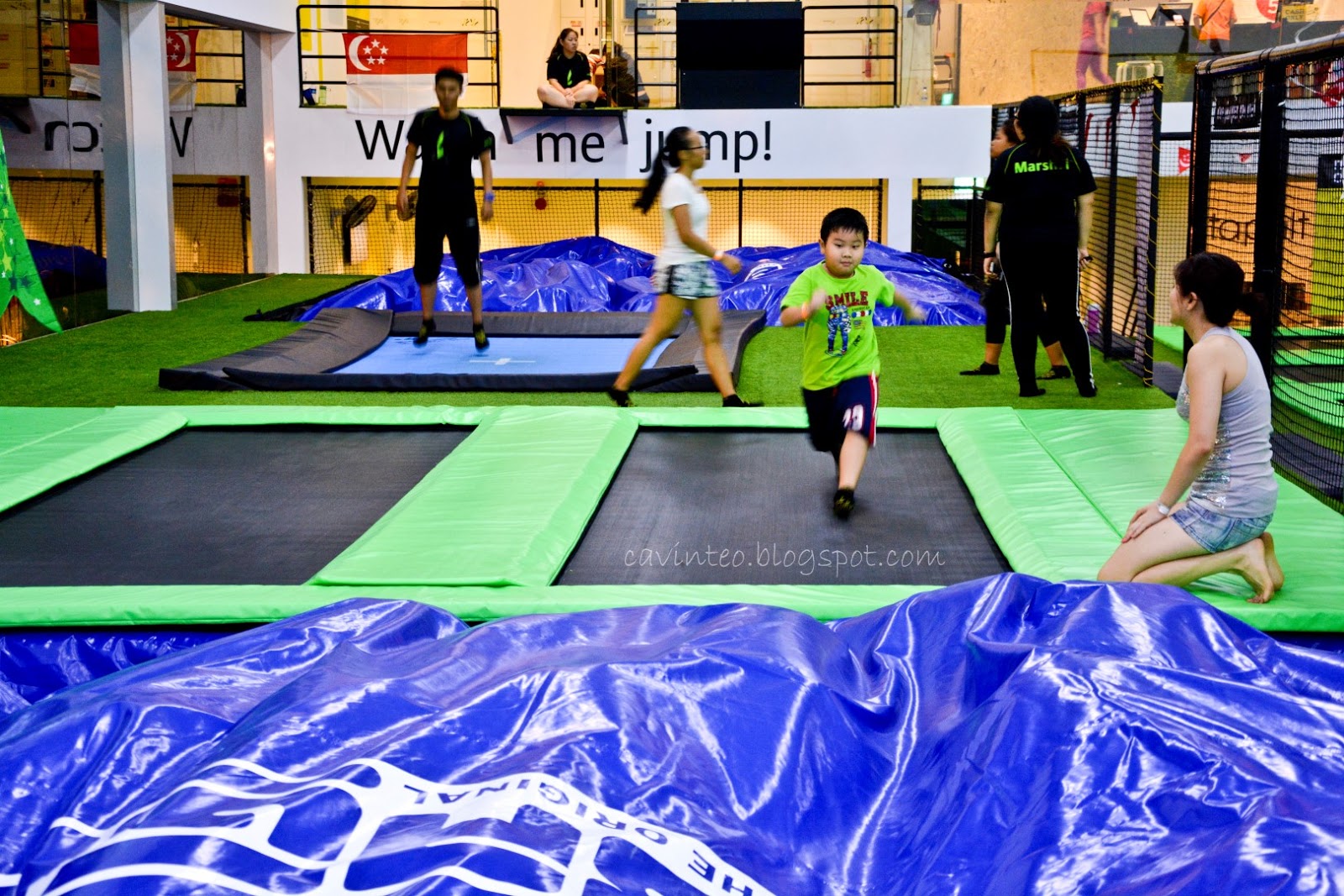 Entree Kibbles Katapult Trampoline Park ORTO Leisure