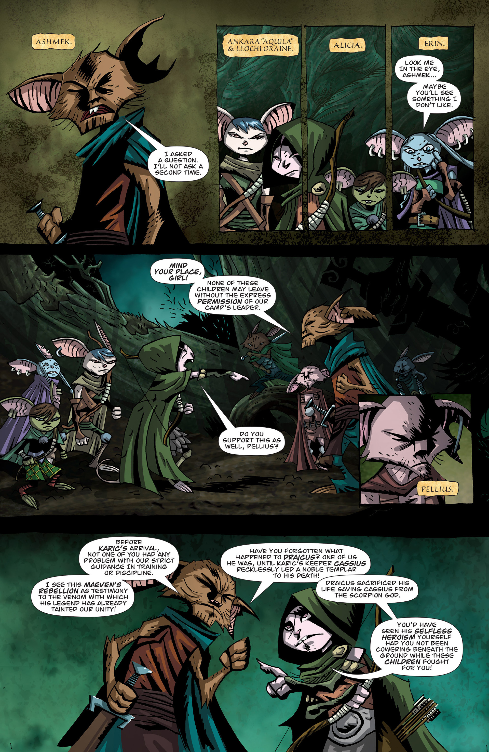 The Mice Templar Volume 4: Legend issue 9 - Page 11