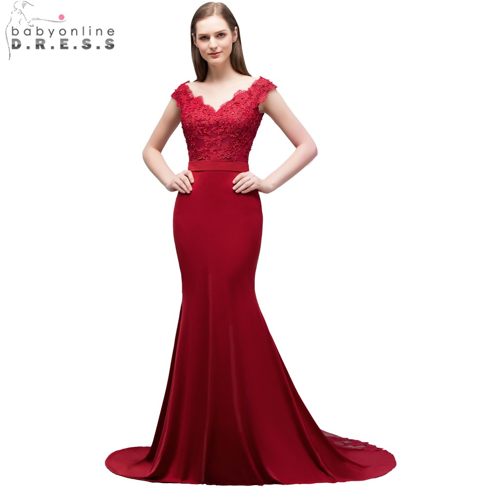 vestido de madrinha vermelho renda