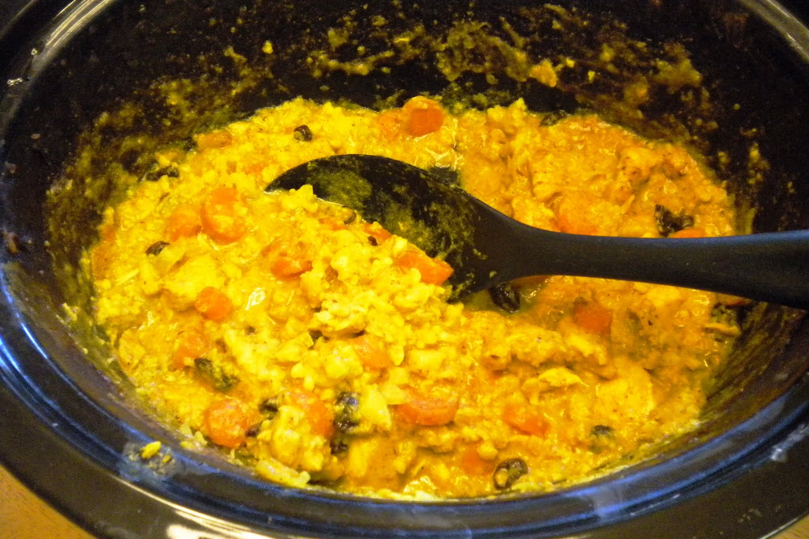 Curry in the Crockpot Yellow Curry Chicken