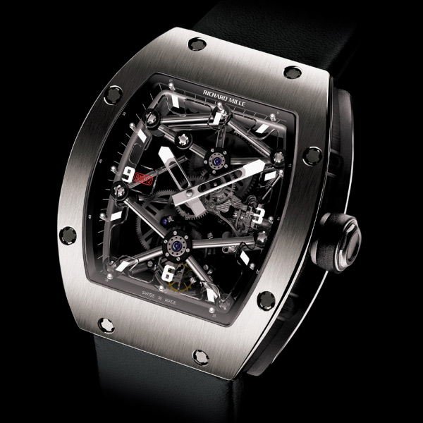 The original RM 012 and its movement with tubular structure - 2006