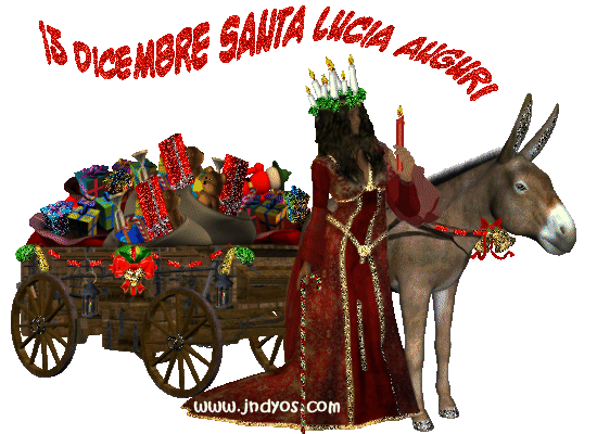 il cestino dei gomitoli: Santa Lucia....