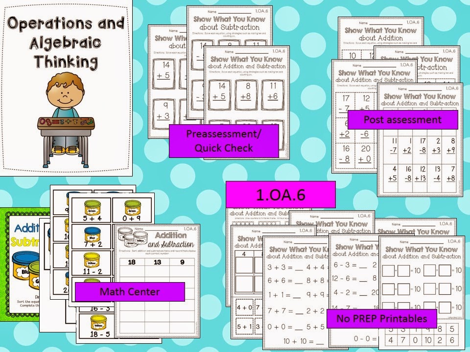 Ultimate Common Core Math Standards PREVIEW!!!! | Flying into First Grade