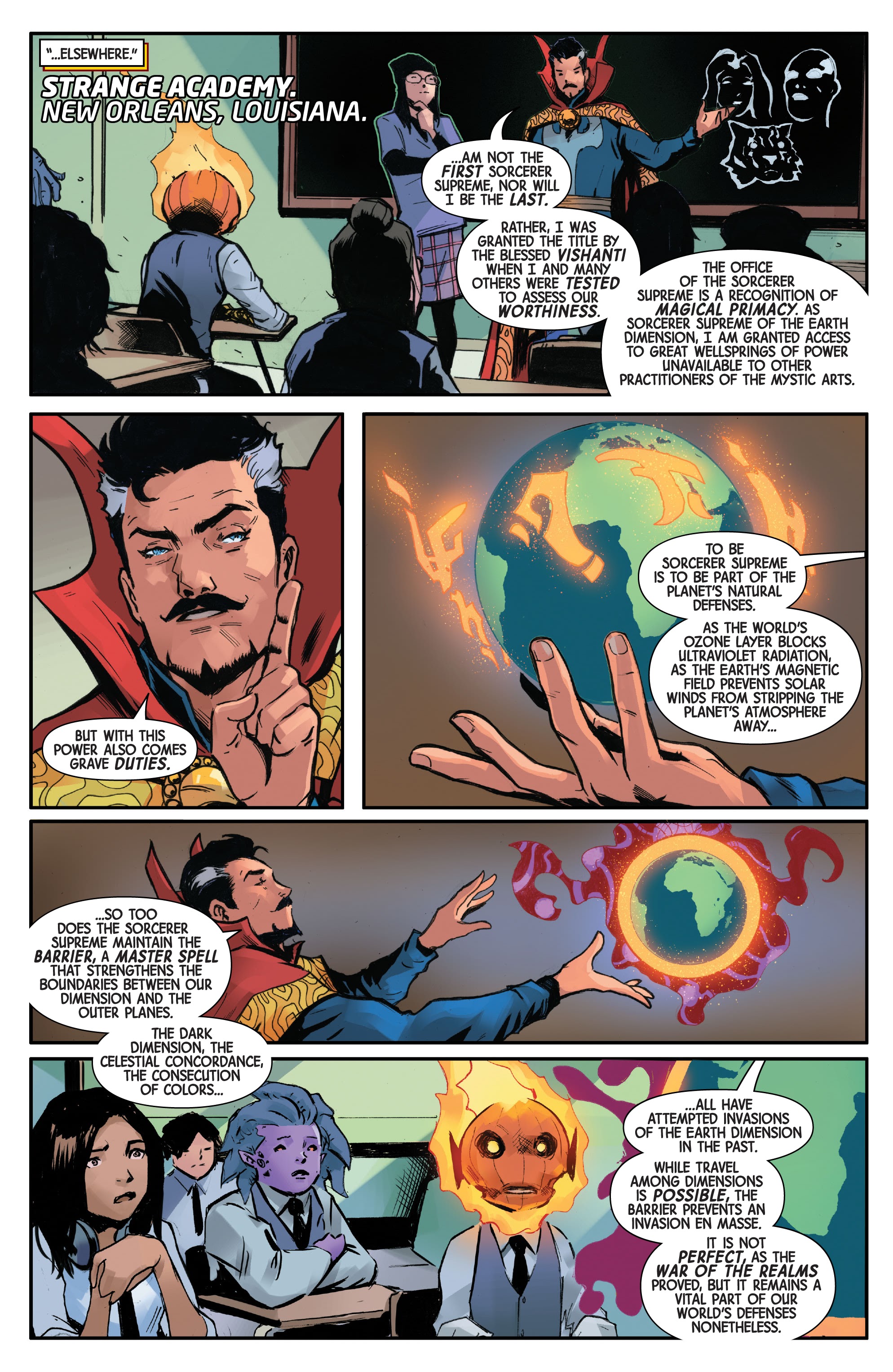 Read online Death of Doctor Strange comic -  Issue #1 - 15