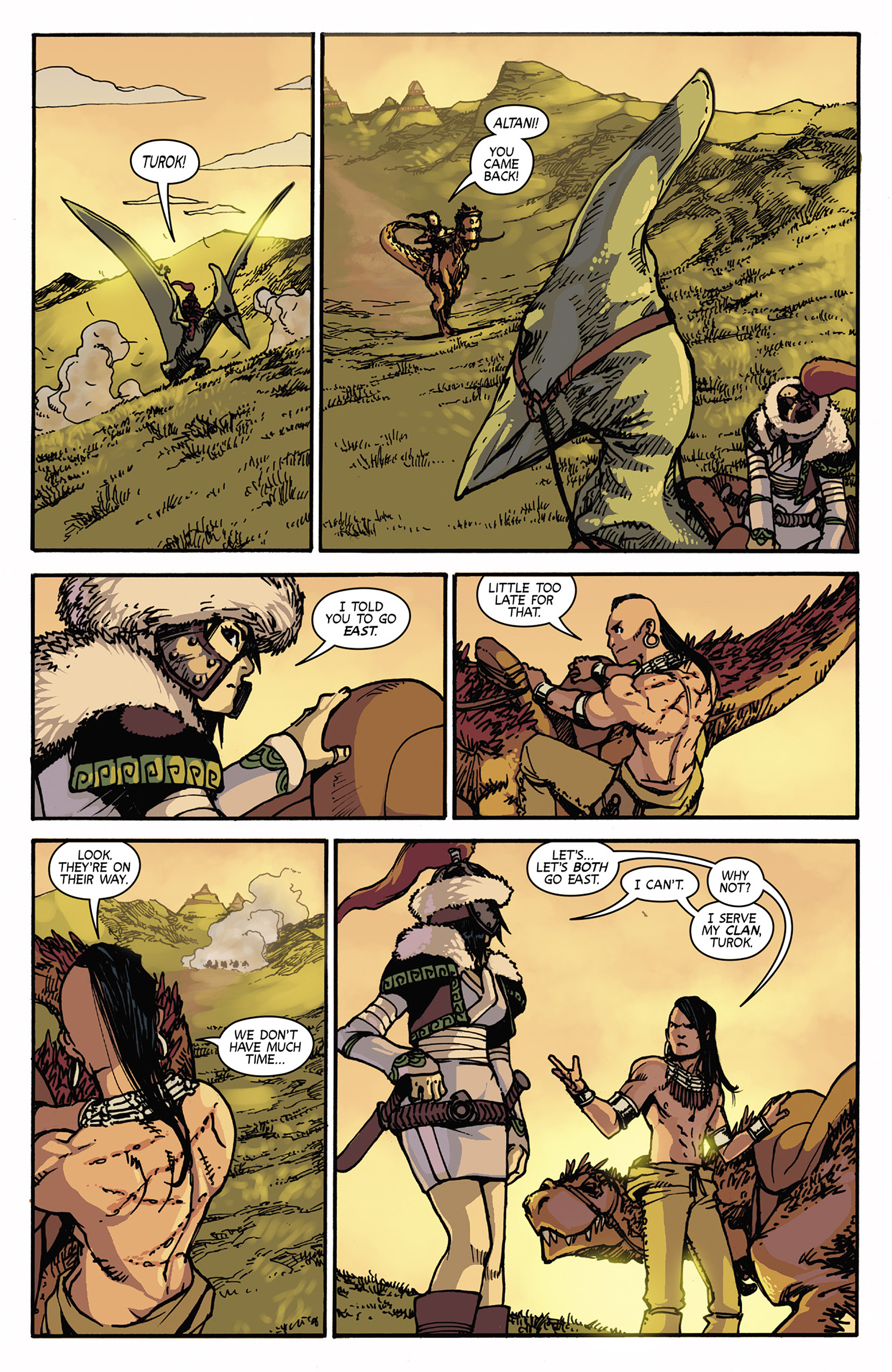 Read online Turok: Dinosaur Hunter (2014) comic -  Issue #6 - 14