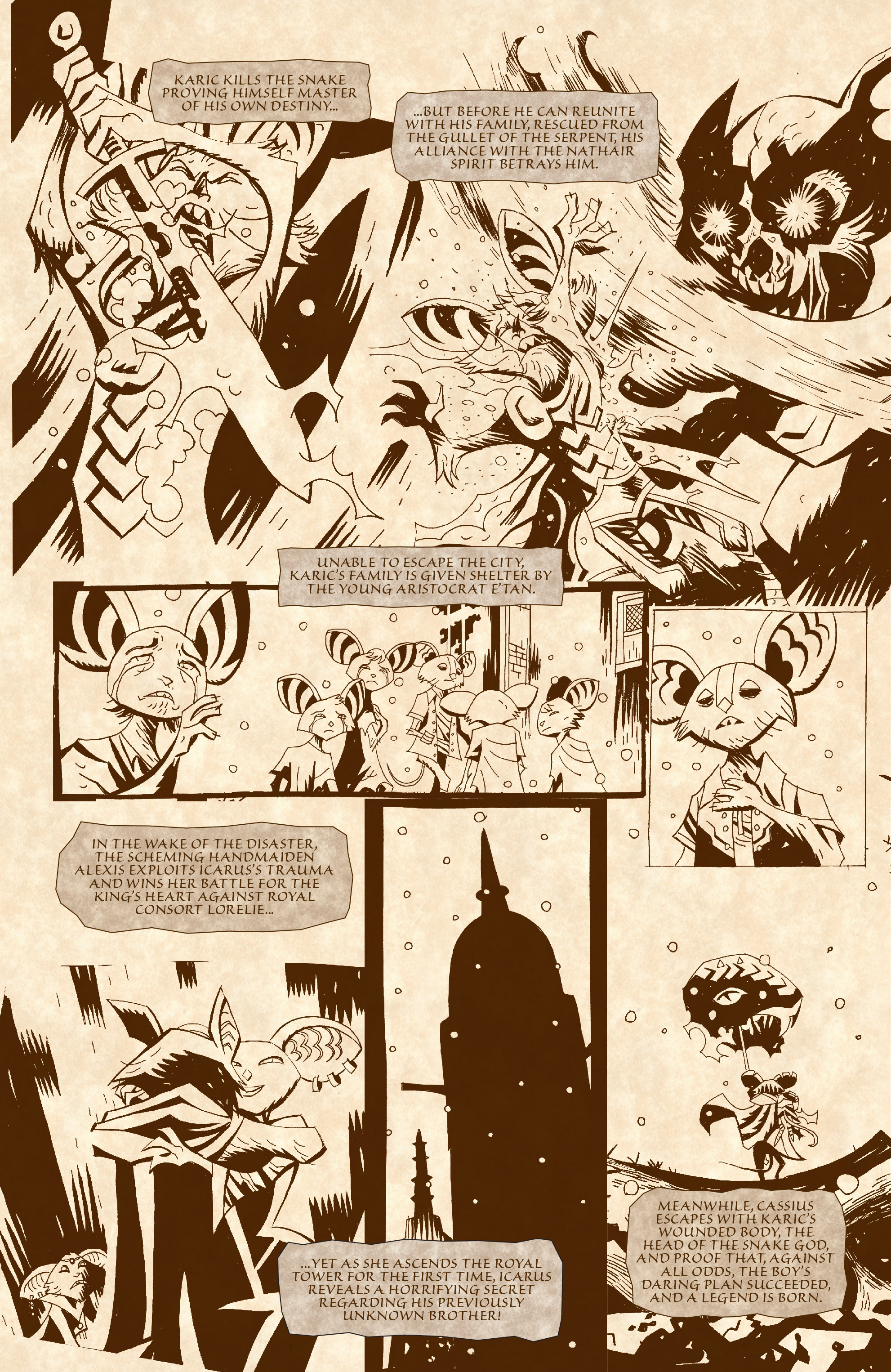The Mice Templar Volume 3: A Midwinter Night's Dream issue TPB - Page 34