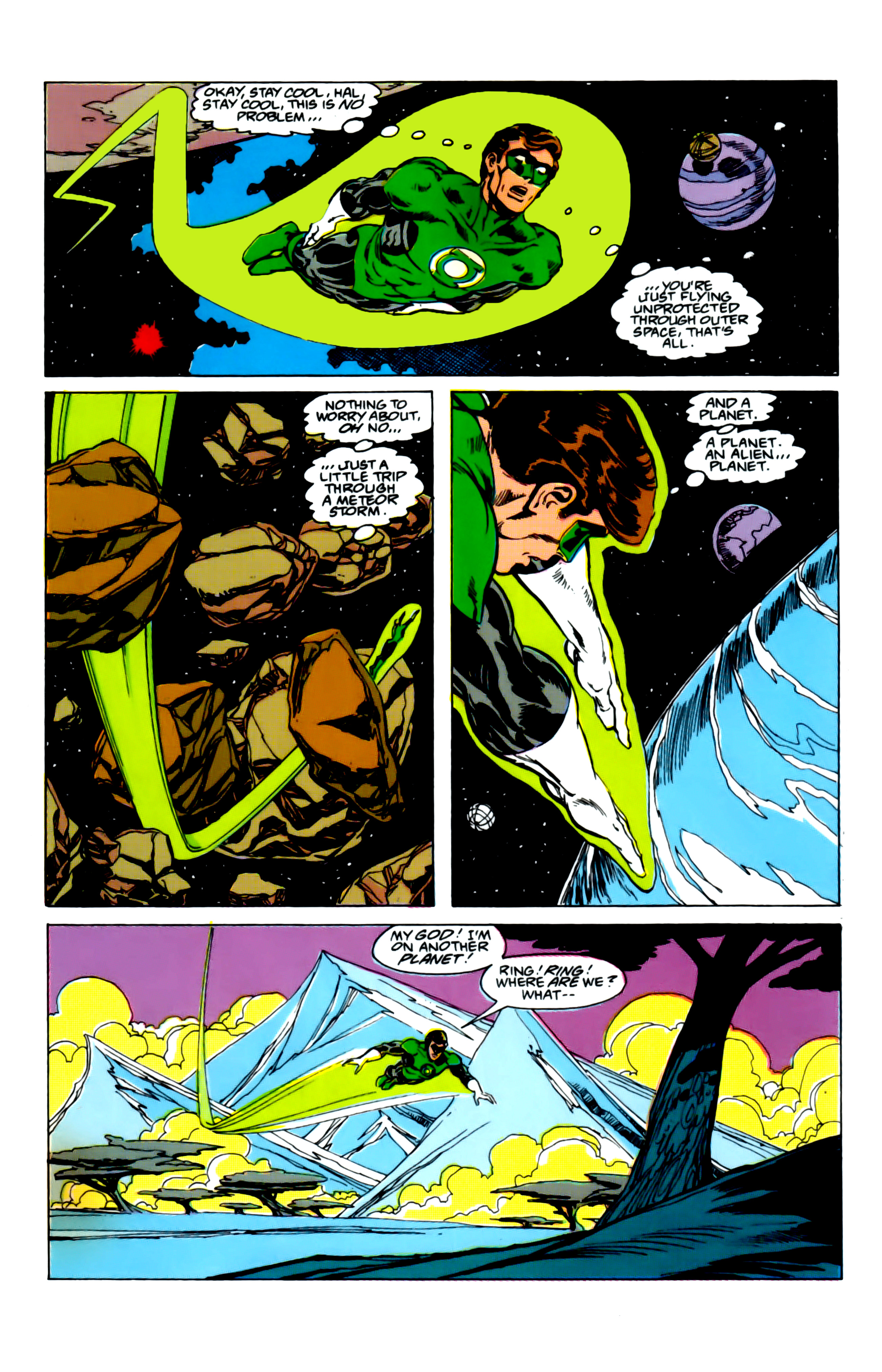 Read online Green Lantern: Emerald Dawn comic -  Issue #4 - 5