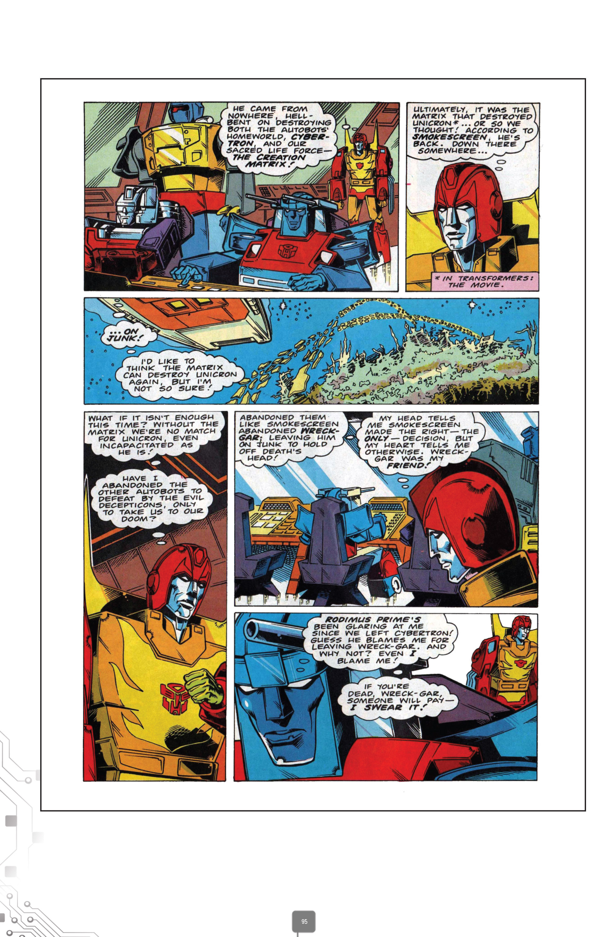Read online The Transformers Classics UK comic -  Issue # TPB 5 - 96