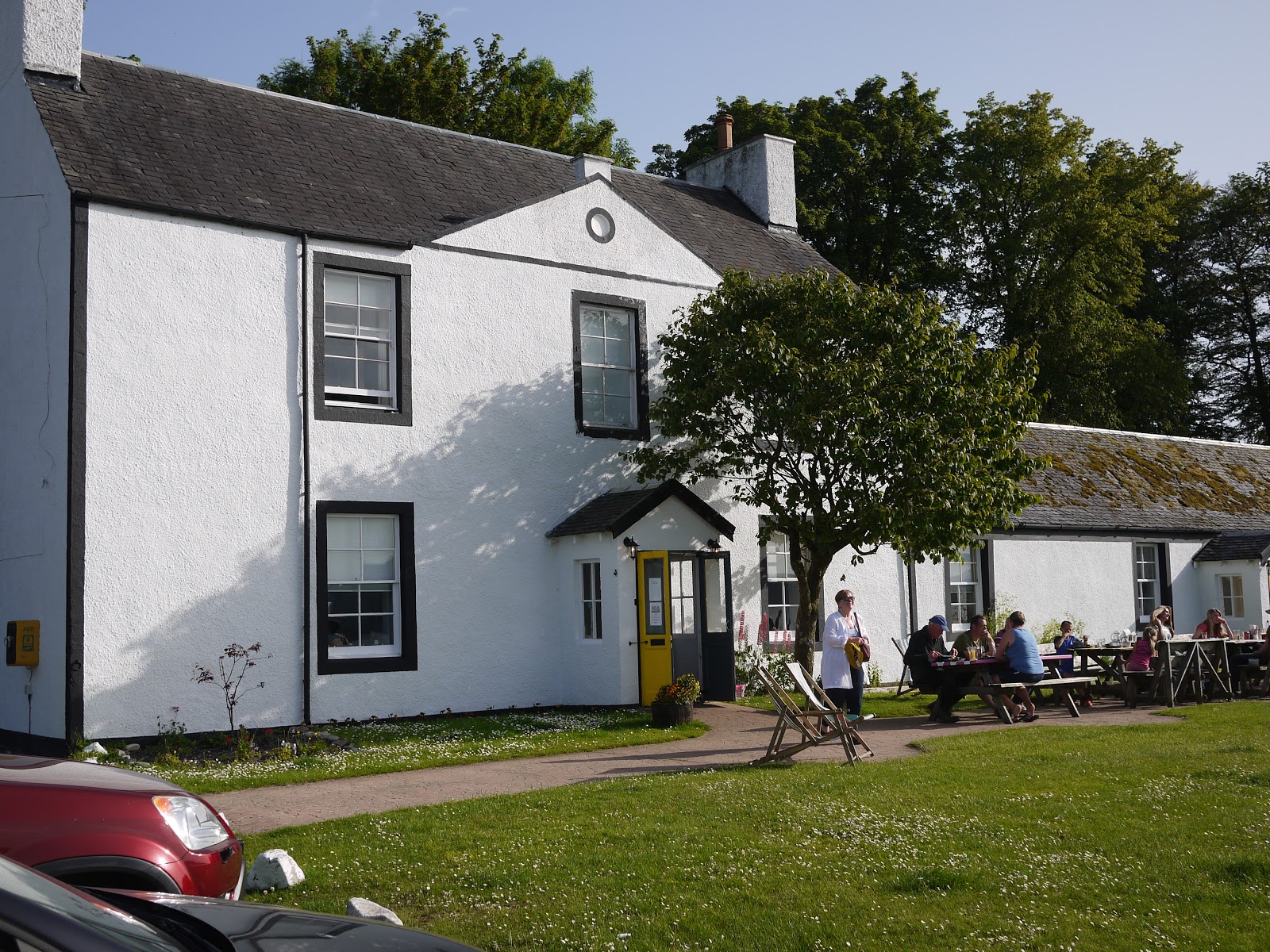 Cheese and Biscuits The Oystercatcher, Otter Ferry