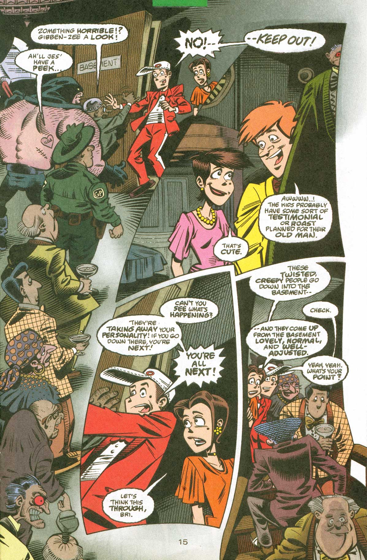 Read online Gross Point comic -  Issue #10 - 16