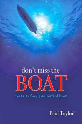 "Don't Miss the Boat" by Paul Taylor discusses Noah's ark, the Genesis Flood and the Bible. He shows the theology and science, giving the honest inquirer some hard facts to consider.