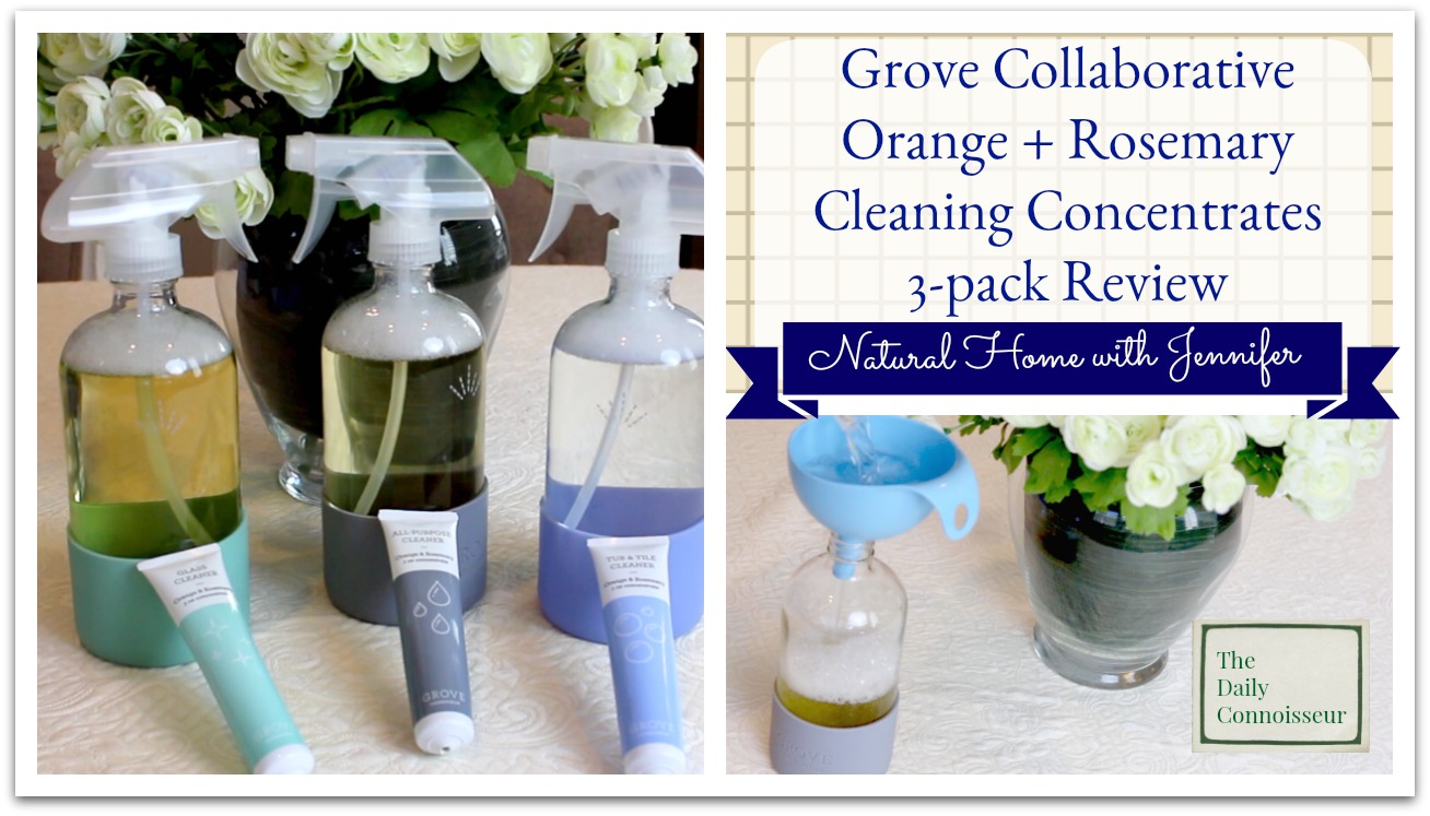 Grove Collaborative Orange + Rosemary Cleaning Concentrates 3Pack