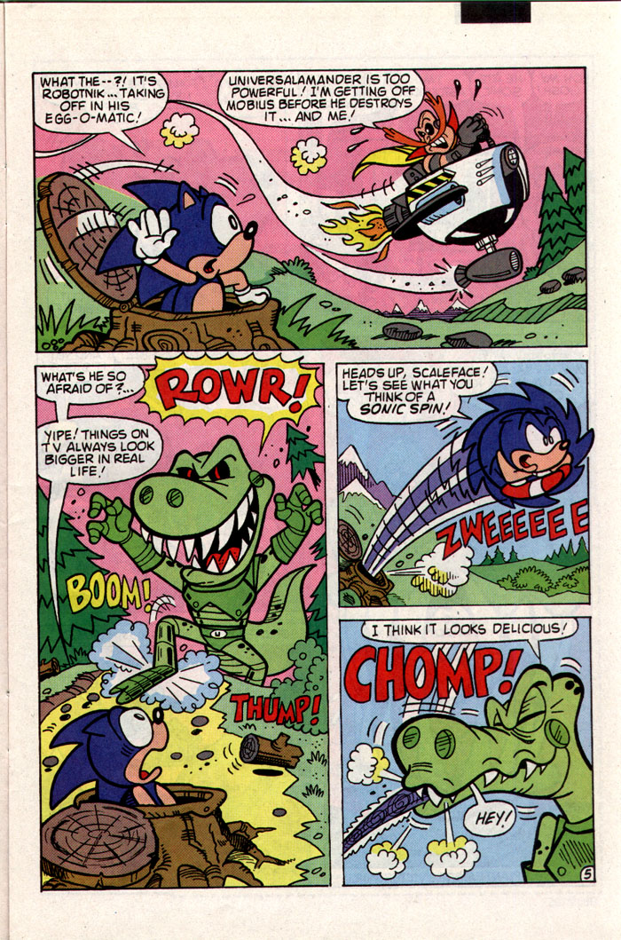 Read online Sonic The Hedgehog comic -  Issue #4 - 6