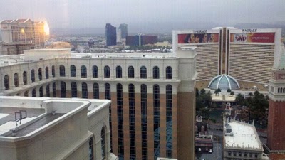 Oma and Opa’s View from their Venetian Las Vegas Suite.