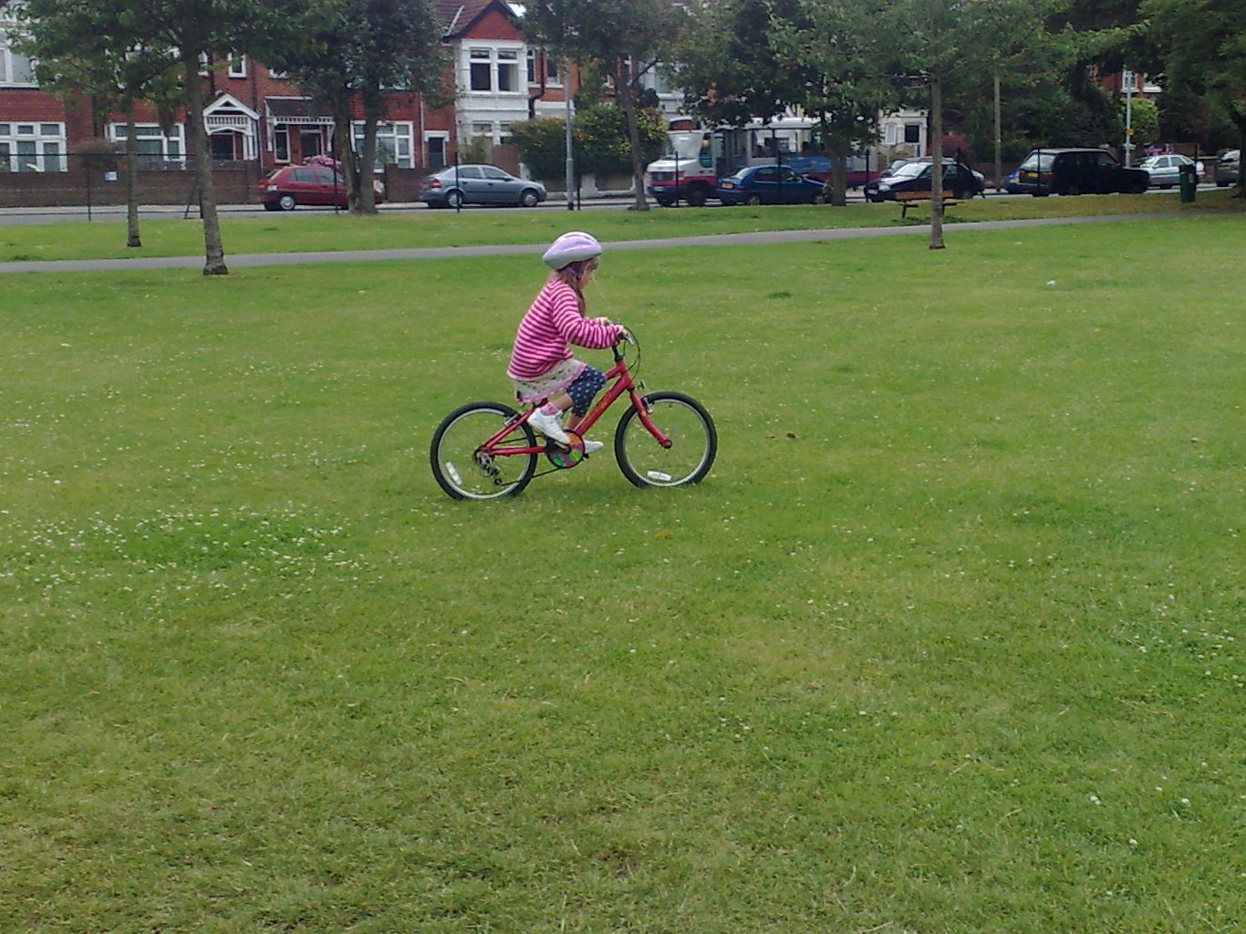 Educating Hannah Hannah learns to ride a bike!