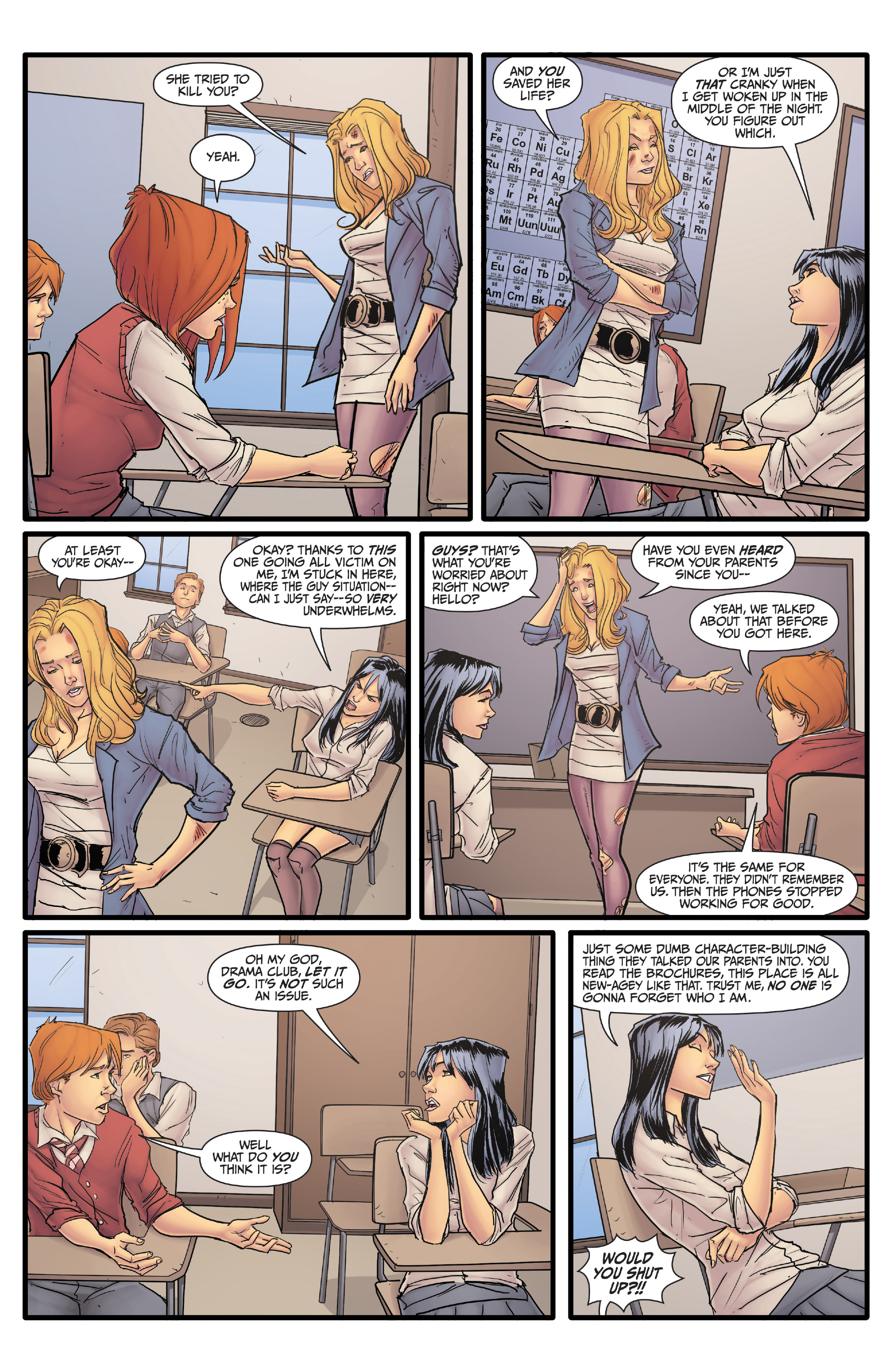 Read online Morning Glories comic -  Issue #2 - 17