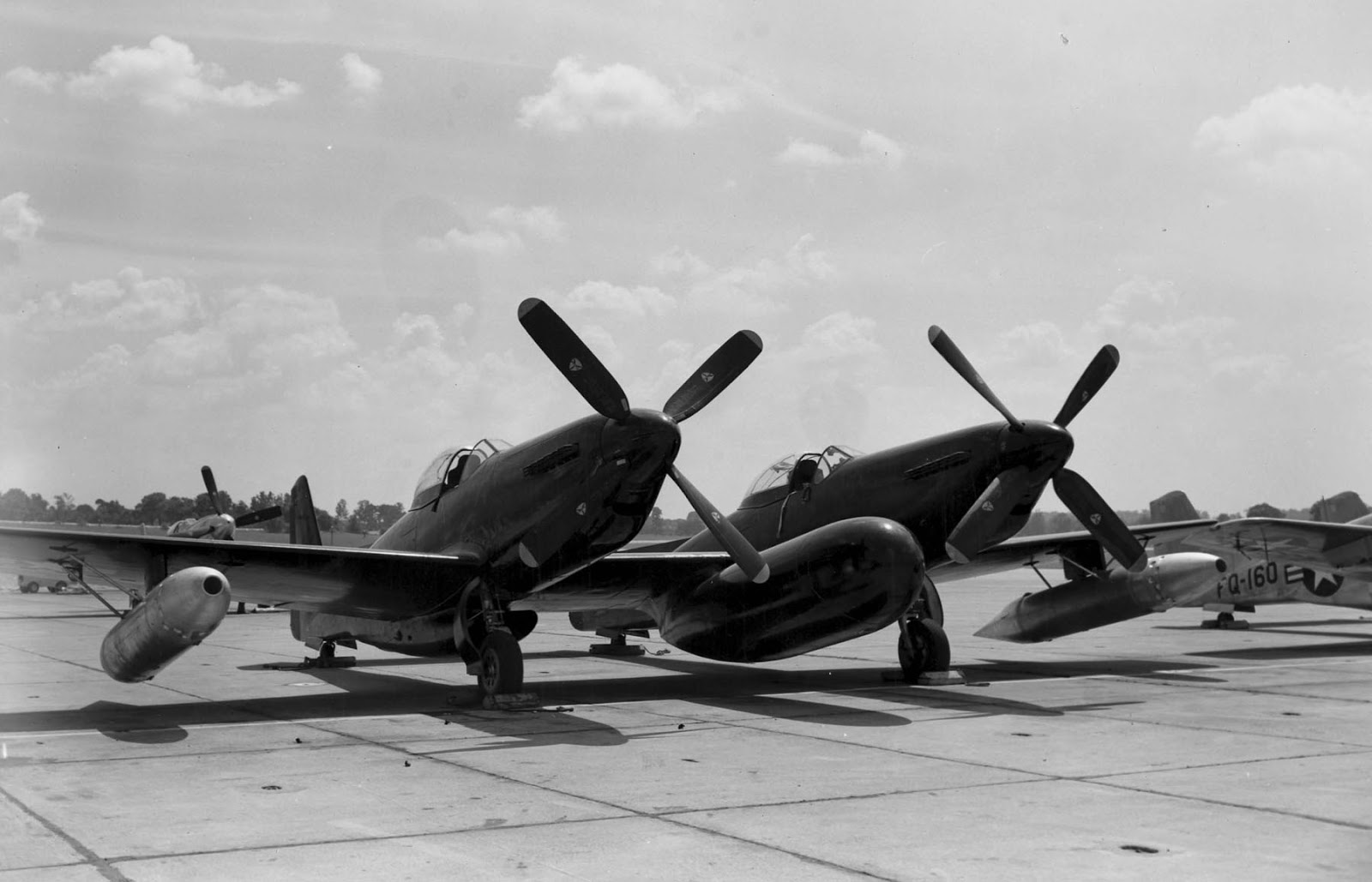 Aviação em Floripa North American P82/F82 Twin Mustang