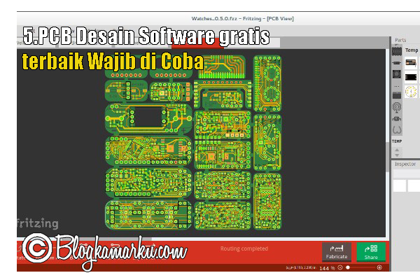 5.PCB Desain Software gratis terbaik Wajib di Coba – BLOGKAMARKU
