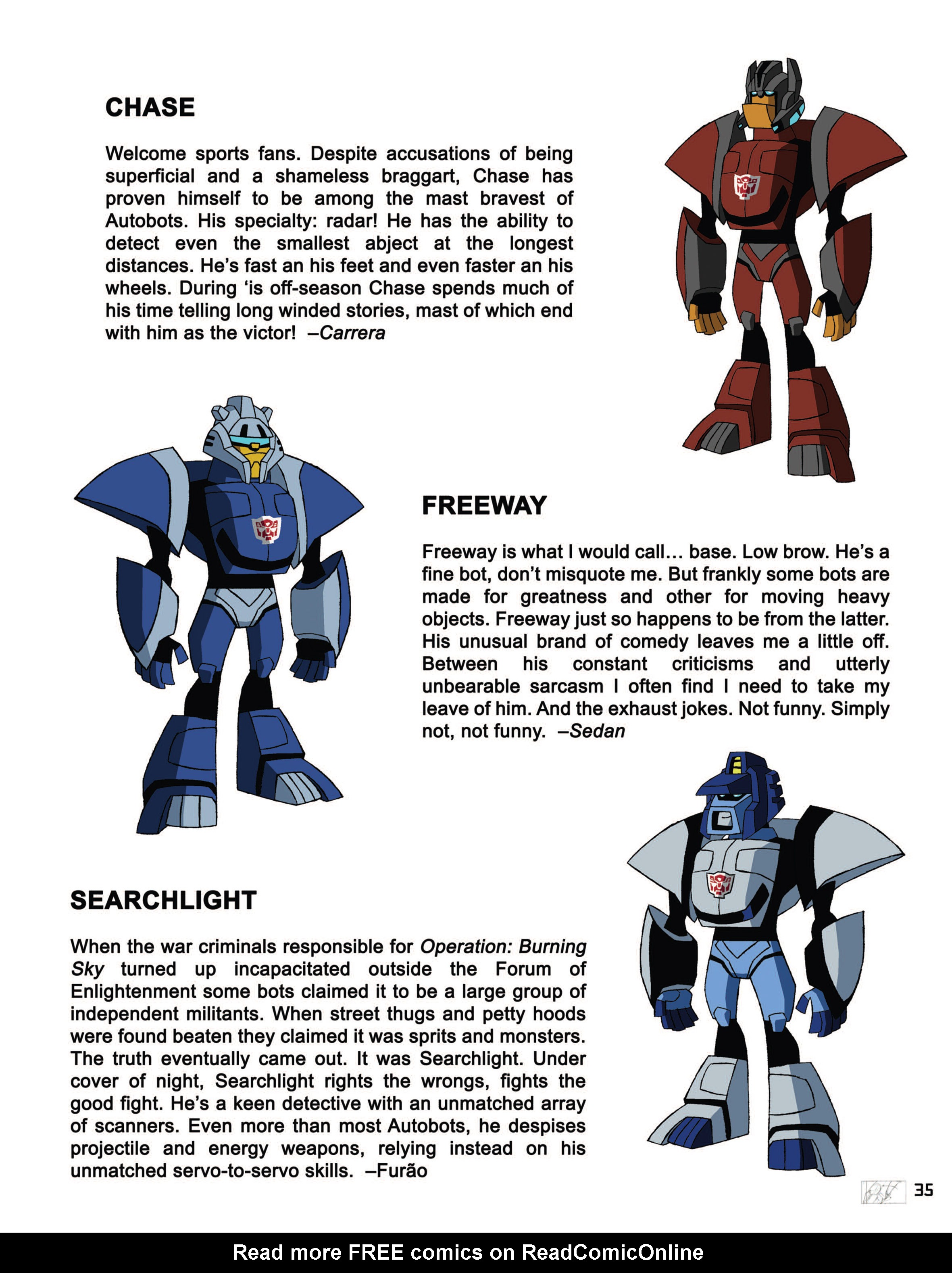 Transformers Animated: The Allspark Almanac issue TPB 2 - Page 34