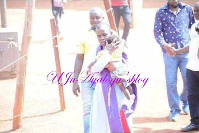 Father Mbaka Allegedly Resurrects Dead Baby During Church Crusade (Photos)