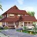 Traditional 2880 sq-ft Kerala home design