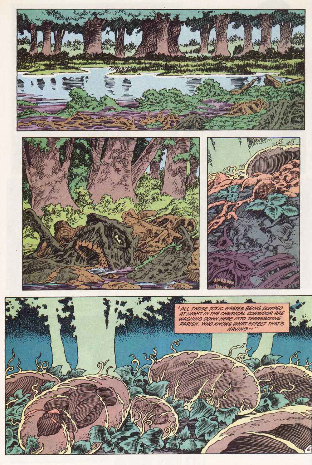 Read online Swamp Thing (1982) comic -  Issue #95 - 7