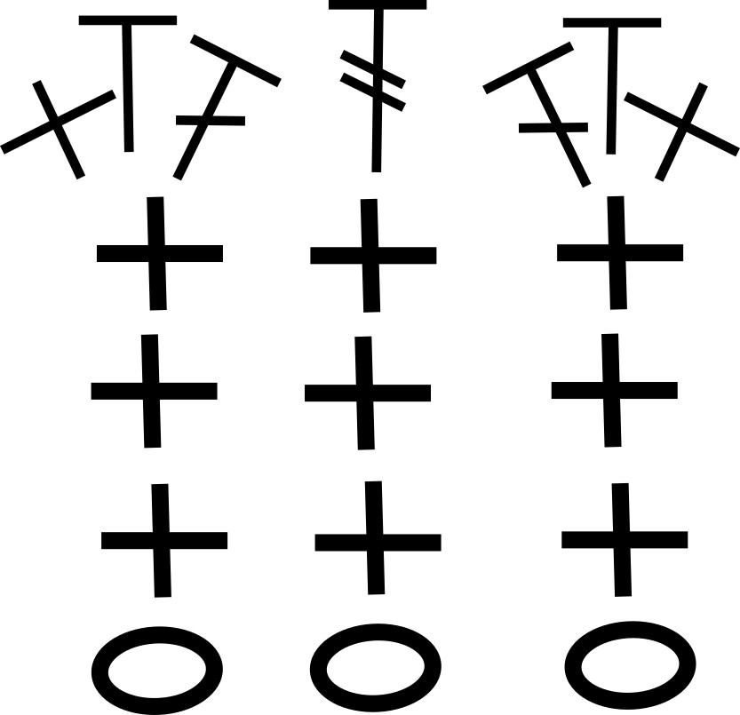 Rosa tejida con ganchillo