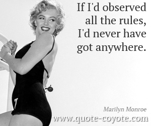 The Fashioholic: GET INSPIRED 2: Marilyn Monroe favourite quotes