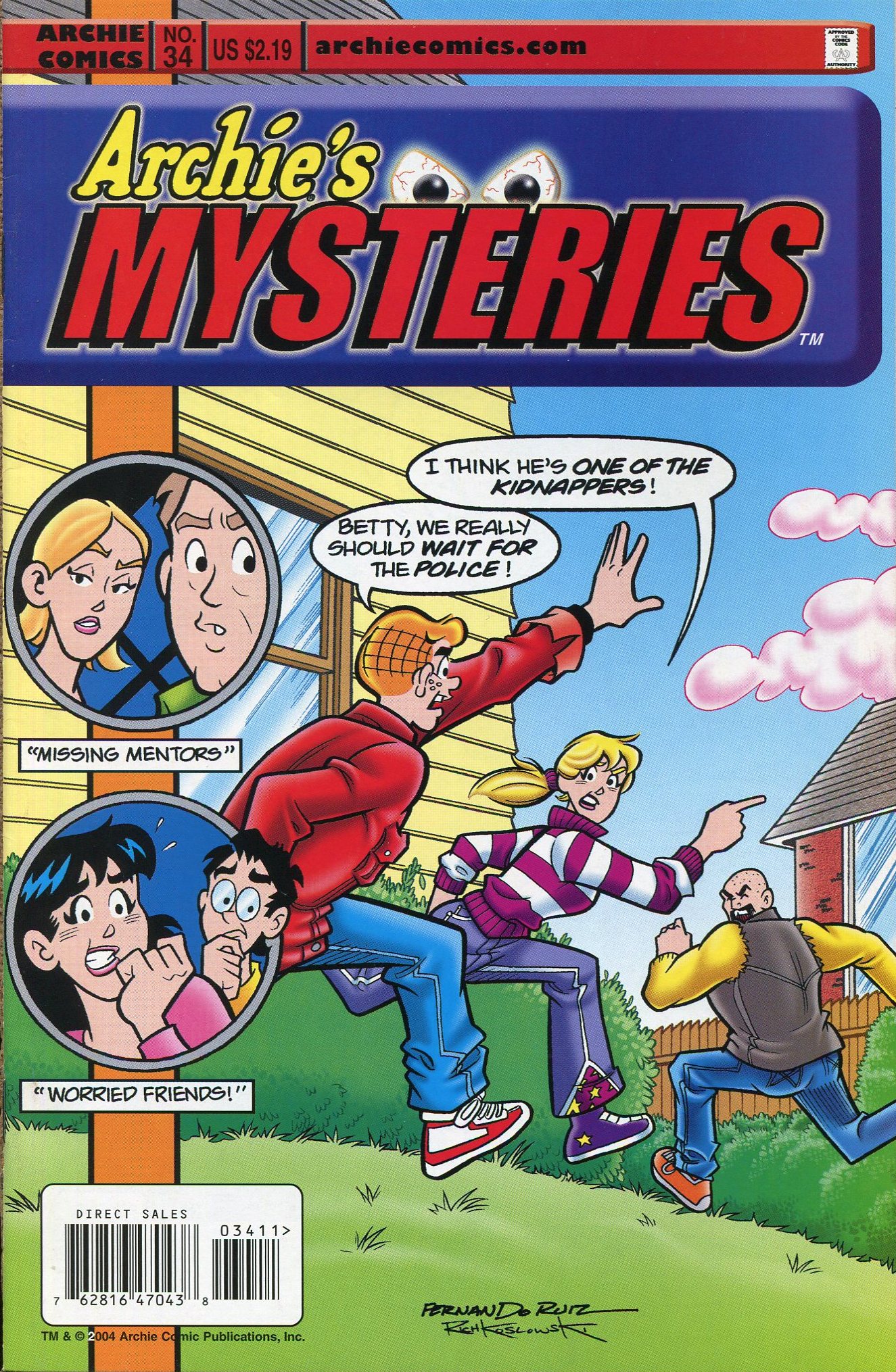 Read online Archie's Weird Mysteries comic -  Issue #34 - 1