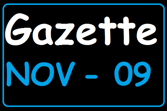 Gazette (Nov 09)