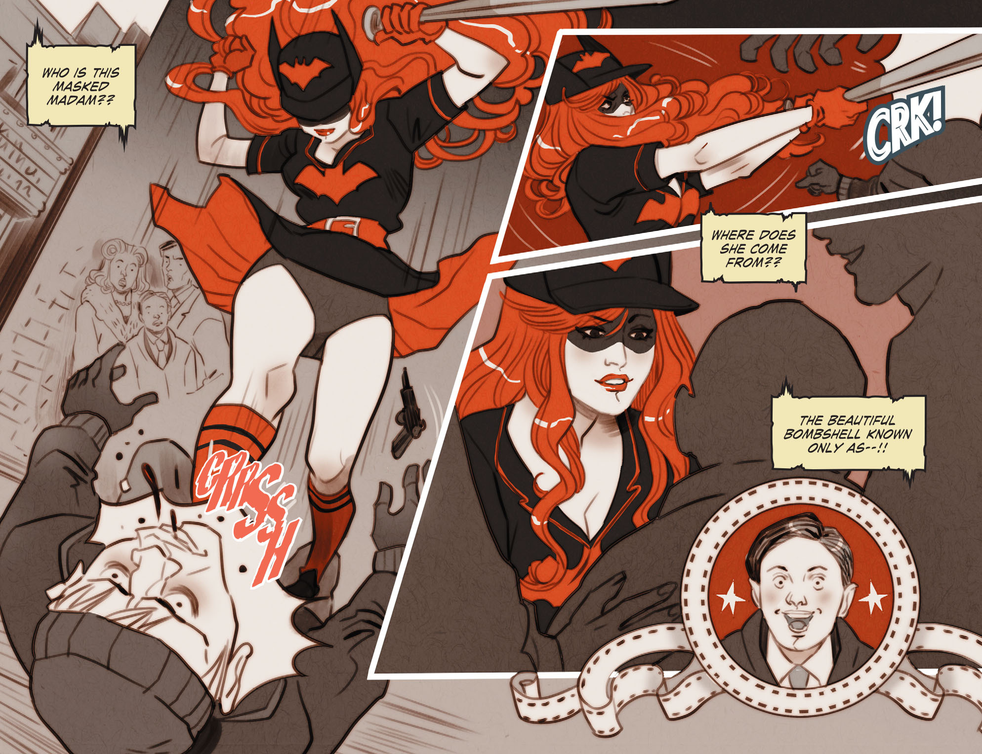 Read online DC Comics: Bombshells comic -  Issue #1 - 4
