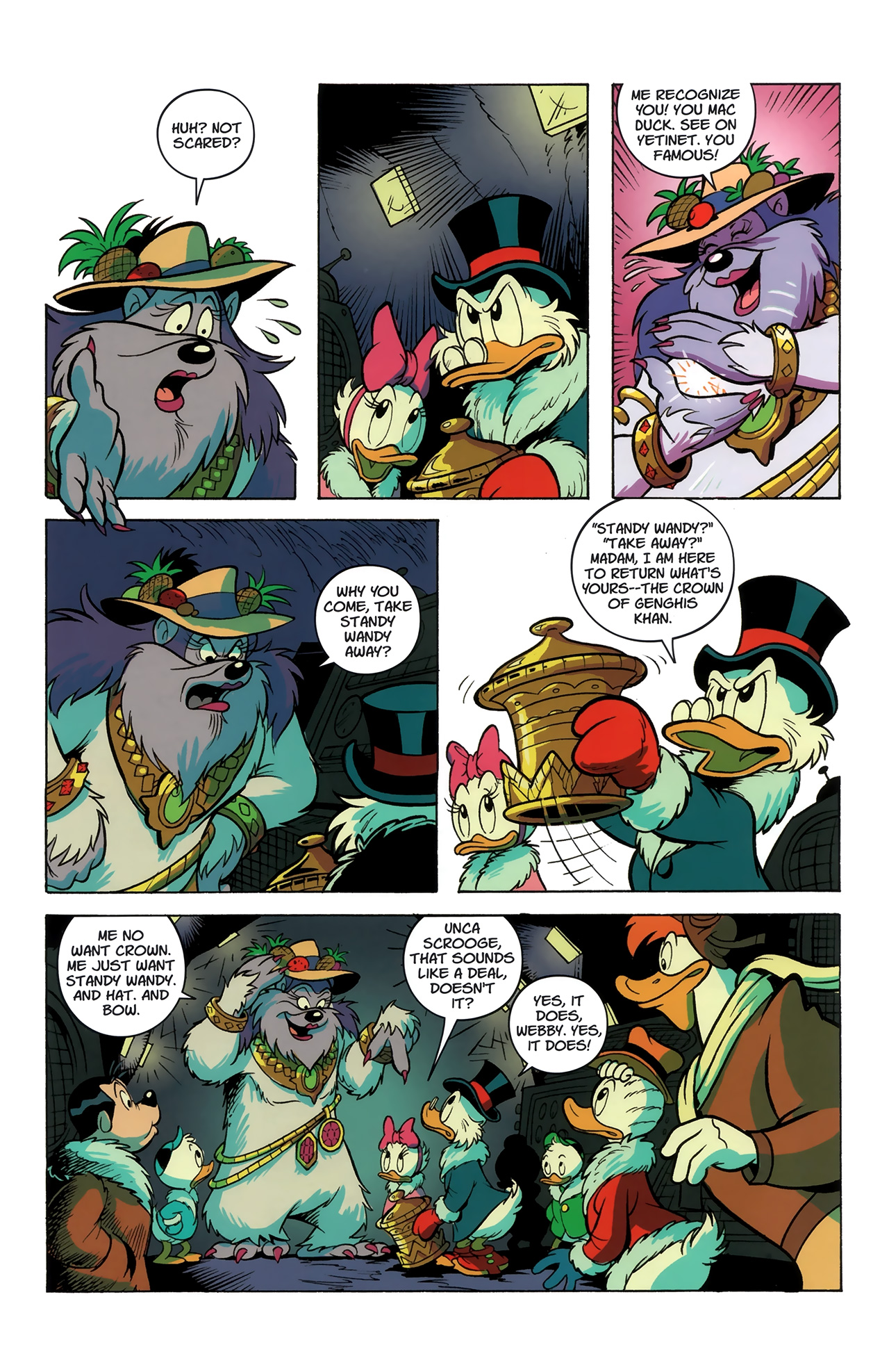 Read online DuckTales comic -  Issue #4 - 10