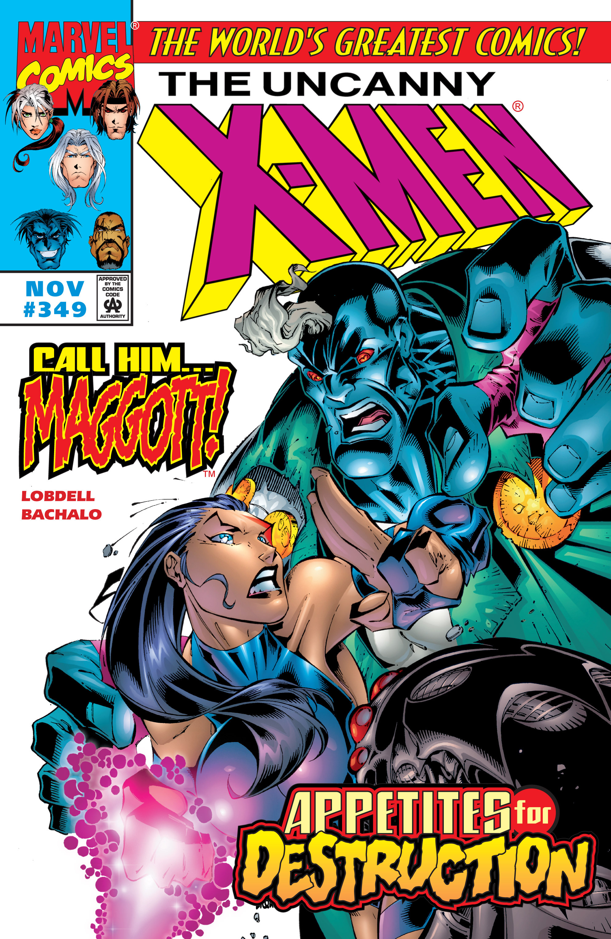 Read online Uncanny X-Men (1963) comic -  Issue #349 - 1