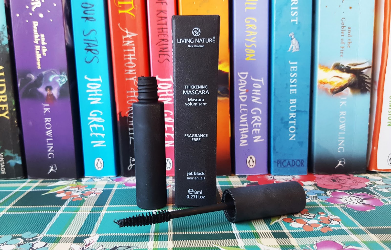 Living Nature Thickening Jet Black Review - Bookish Bluebird