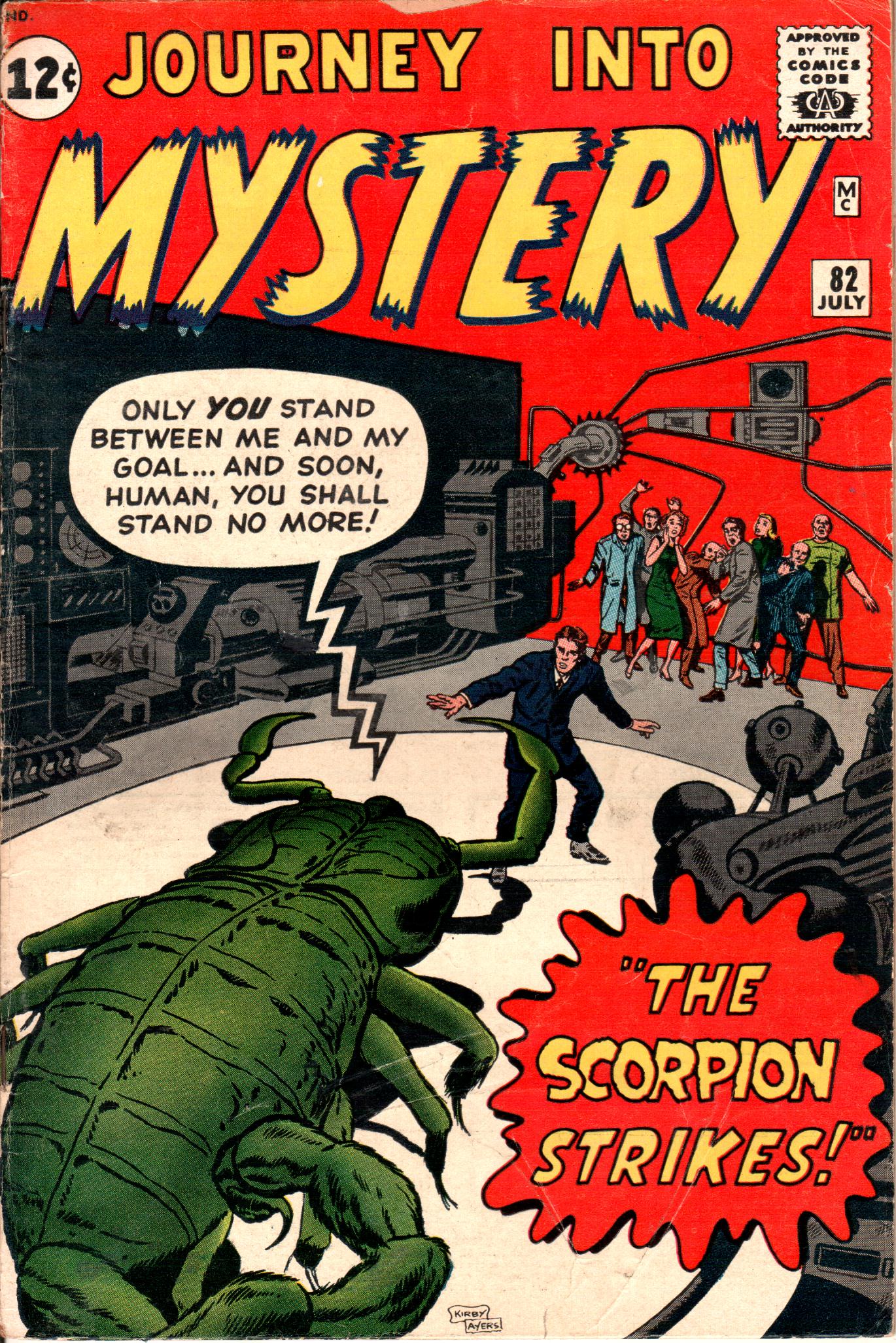 Read online Journey Into Mystery (1952) comic -  Issue #82 - 1