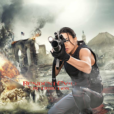 Rain Ocampo Resident Evil Retribution Movie iPad Wallpaper
