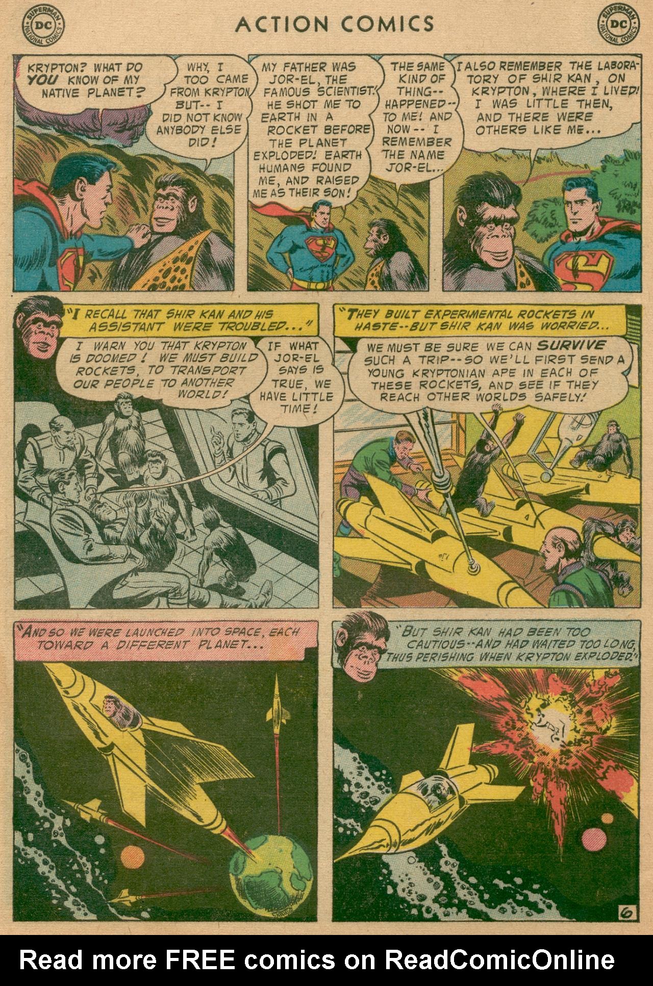 Read online Action Comics (1938) comic -  Issue #218 - 7