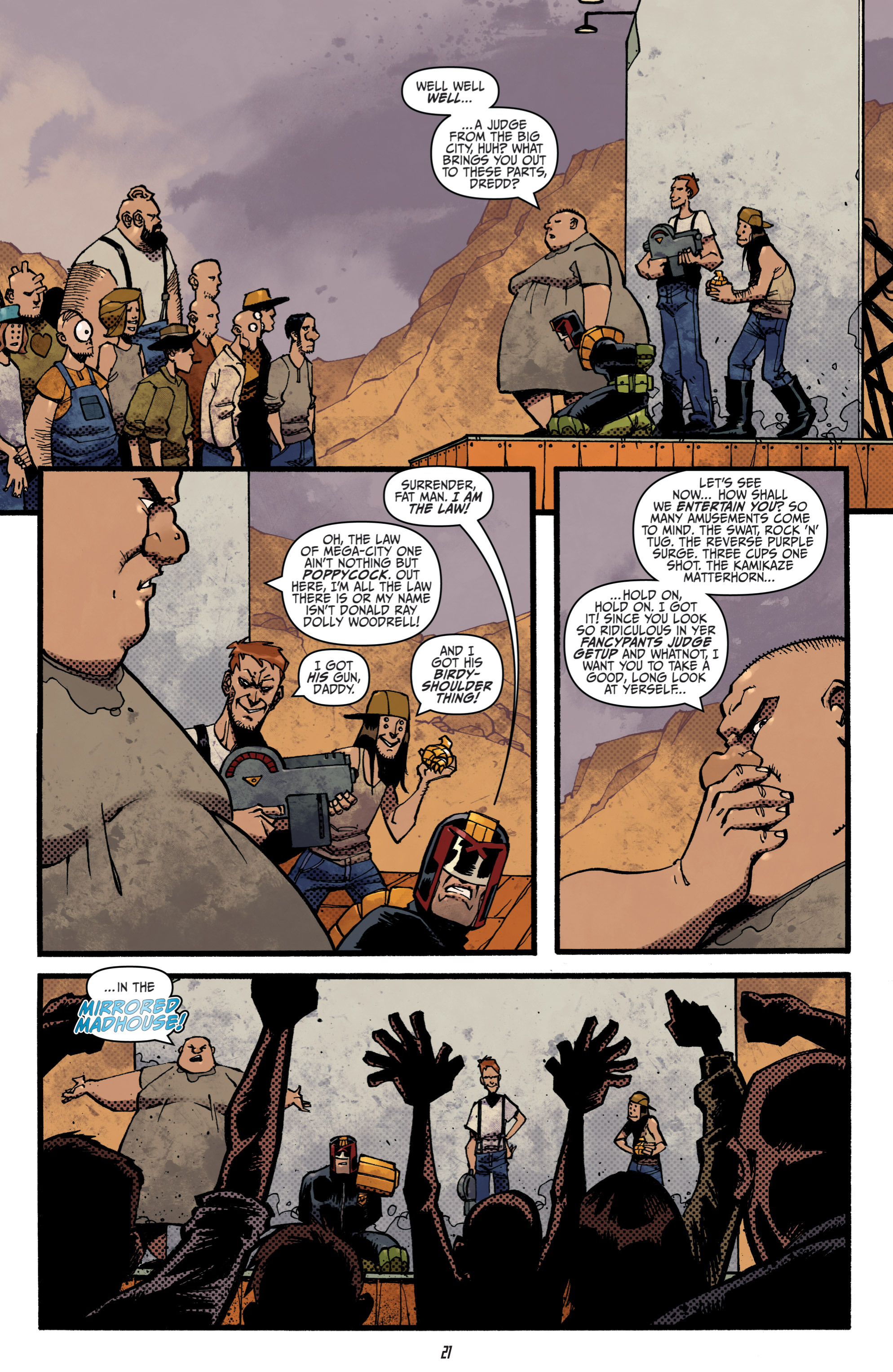 Read online Judge Dredd (2012) comic -  Issue # _TPB 3 - 21