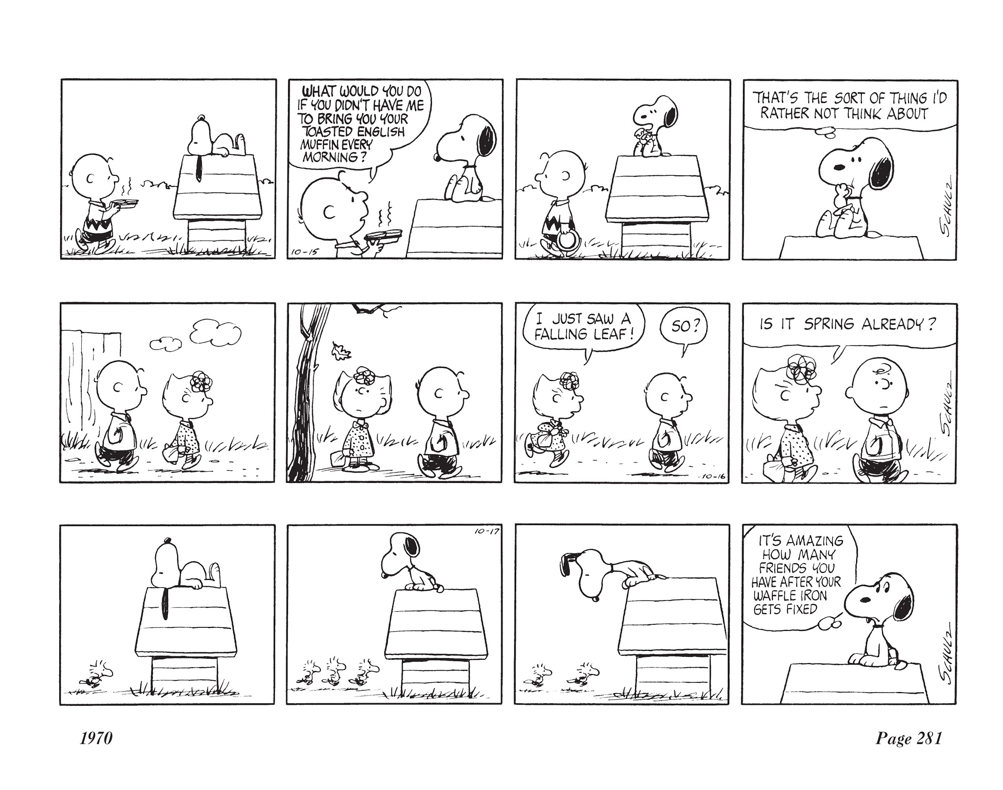 Read online The Complete Peanuts comic -  Issue # TPB 10 - 294