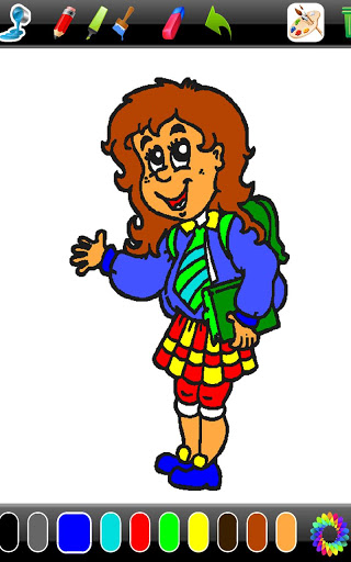 Dibujos para colorear | El móvil de mamá | Apps para niños