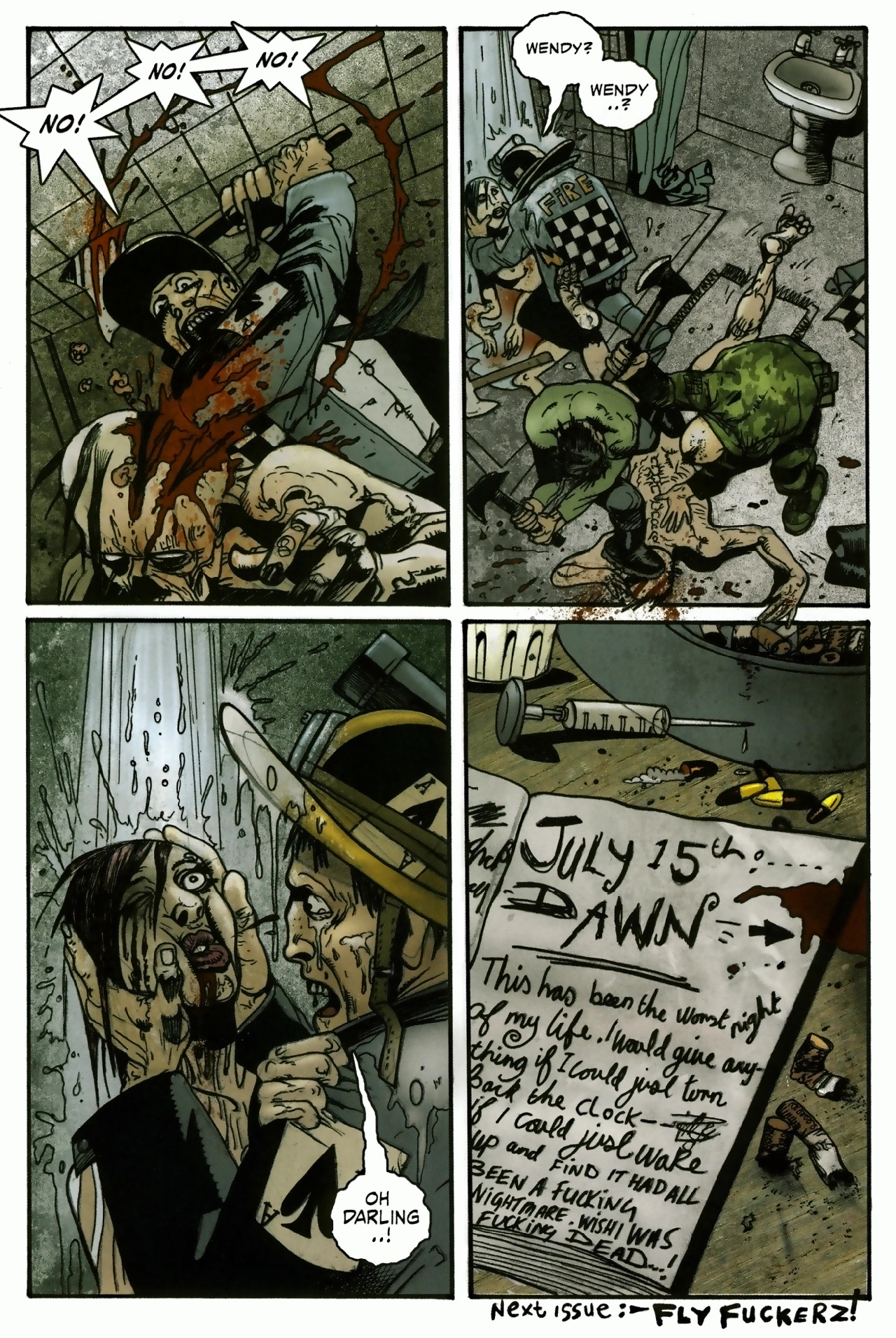Read online The Dead: Kingdom of Flies comic -  Issue #3 - 23